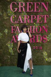 Kat Graham – Green Carpet Fashion Awards in Milan 09/23/2018