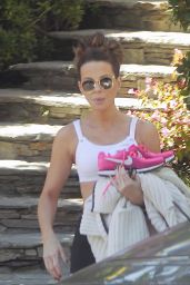 Kate Beckinsale in Workout Gear in Beverly Hills 09/07/2018