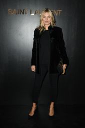 Kate Moss – Saint Laurent Show, Paris Fashion Week 09/25/2018