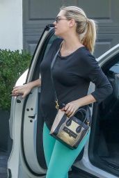 Kate Upton in Tights Out in West Hollywood 09/28/2018