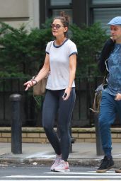 Katie Holmes - Hits the Gym in NYC 09/12/2018