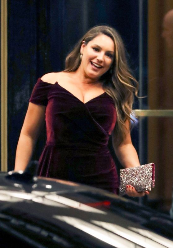 Kelly Brook at the Dorchester Hotel in London 09/10/2018