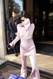 Kendall Jenner - Leaving Her Hotel in Paris 09/28/2018
