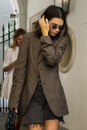 Kendall Jenner - Leaving Versace Showroom at MFW in Milan 09/20/2018