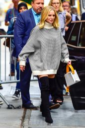 Kristen Bell – Leaving The View in NYC 09/26/2018