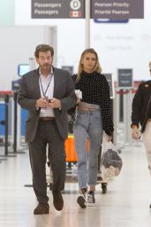 Kristen Stewart and Stella Maxwell Leaving Toronto Airport 09/15/2018