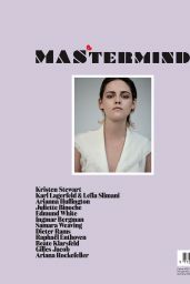 Kristen Stewart - Mastermind Magazine, September 2018