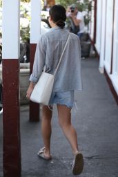 Lea Michele - Brentwood Country Mart 09/21/2018