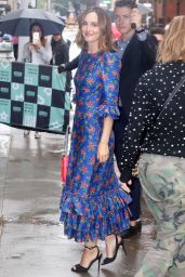 Leighton Meester Arrives for BUILD Series in New York 09/25/2018