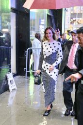 Leighton Meester Arriving to Appear on GMA in NY 09/25/2018