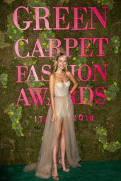 Leonie Hanne – Green Carpet Fashion Awards in Milan 09/23/2018