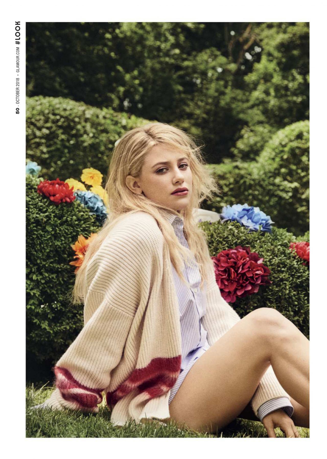 Lili Reinhart Glamour Magazine October CelebMafia