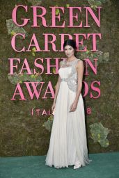 Linda Morselli – Green Carpet Fashion Awards in Milan 09/23/2018
