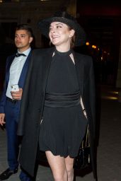 Lindsay Lohan Night Out Style - Paris 09/27/2018