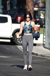 Lucy Hale - Heading to the Gym in LA 09/15/2018