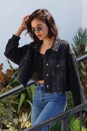 Lucy Hale in Jeans - Los Angeles 09/25/2018