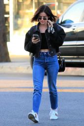 Lucy Hale in Jeans - Los Angeles 09/25/2018