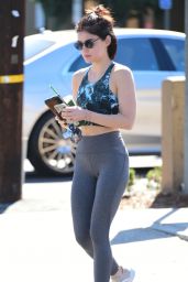 Lucy Hale in Tights - Los Angeles 09/23/2018
