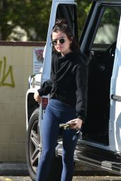 Lucy Hale in Tights - Out in LA 09/26/2018