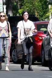 Lucy Hale With Her Family - LA 09/21/2018