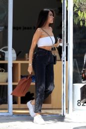 Madison Beer in Casual Outfit - Shopping in West Hollywood 09/20/2018