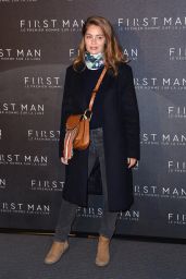 Marie-Ange Casta – “First Man” Premiere in Paris