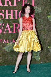 Matilda De Angelis – Green Carpet Fashion Awards in Milan 09/23/2018