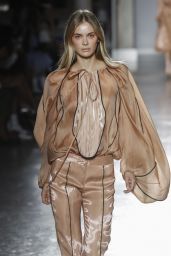 Megan Williams Walks Genny Show, Milan Fashion Week 09/20/2018