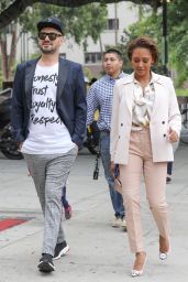 Melanie Brown at the Los Angeles Courthouse 09/04/2018