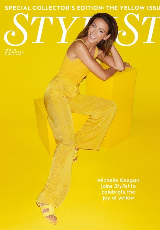 Michelle Keegan - Stylist Magazine "Yellow" Edition, August 2018