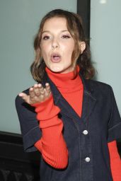 Millie Bobby Brown - Calvin Klein Collection Fashion Show in NYC 09/11/2018
