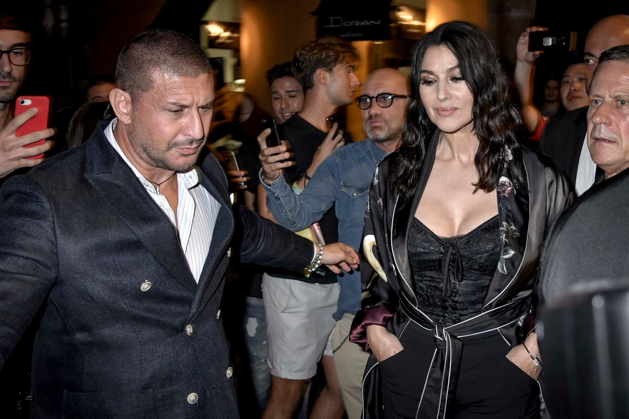 Monica Bellucci - Domenico Dolce Birthday Party in Milan 09/23/2018