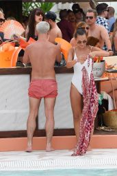 Nadine Mulkerrin in Swimsuit on Holiday in Spain 09/08/2018