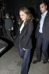 Natalie Portman - Leaving Pub in London 09/27/2018