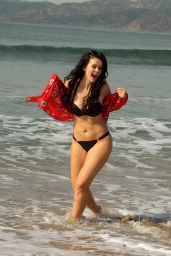 Natasha Blasick in Bikini on the Beach in Malibu  09/09/2018