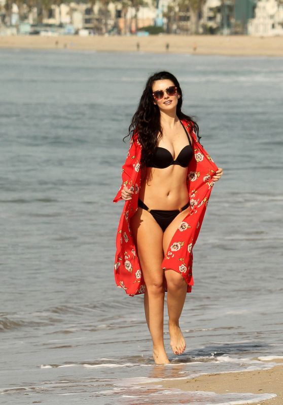 Natasha Blasick in Bikini on the Beach in Malibu  09/09/2018