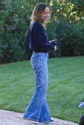 Nicole Richie in Jeans - Out in Los Angeles 09/19/2018