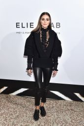 Olivia Palermo at Elie Saab Show at Paris Fashion Week 09/29/2018