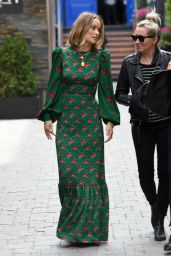 Olivia Wilde in a Long Flowing Green Dress - "Life Itself" Promotion at TIFF 2018
