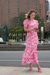 Olivia Wilde - Sustainable Development at the United Nations in NY 09/08/2018