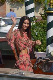 Paola Turani - Sighting During 75th Venice Film Festival 08/29/2018
