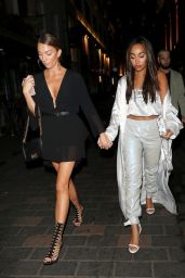 Perrie Edwards, Leigh-Anne Pinnock and Jesy Nelson at Cirque in London 09/22/2018