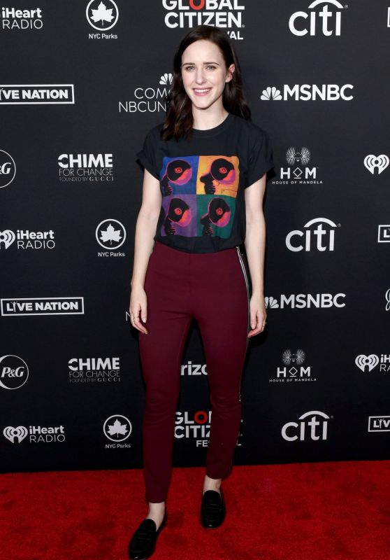 Rachel Brosnahan – 2018 Global Citizen Festival: Be The Generation in NYC