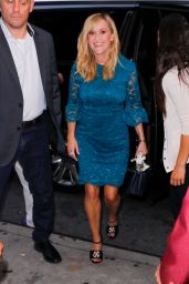 Reese Witherspoon in a Blue Dress - NYC 09/17/2018