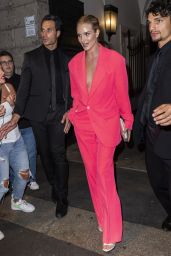 Rosie Huntington-Whiteley - Leaving Versace After-Party in Milan 09/21/2018