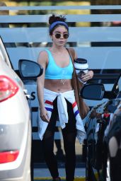 Sarah Hyland in Workout Clothes in Los Angeles 09/13/2018