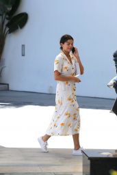 Selena Gomez at Church Services in Orange County 09/23/2018