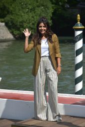 Serena Rossi – Arriving at the 75th Venice Film Festival 09/02/2018