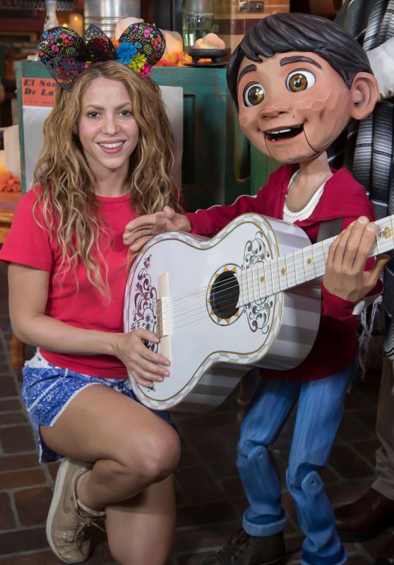 Shakira Meets Miguel of Disney Pixar
