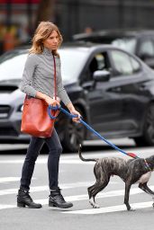 Sienna Miller Walks Her Dog in NYC 09/21/2018